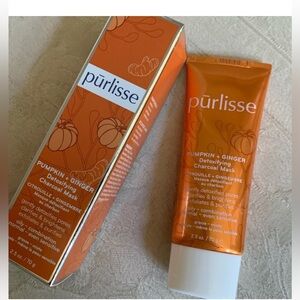 Purlisse Pumpkin & Ginger Detoxifying Charcoal Treatment Mask NIB